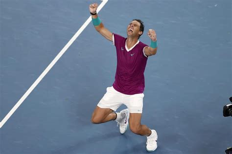 Nadal wins Australian Open for record 21st major title .